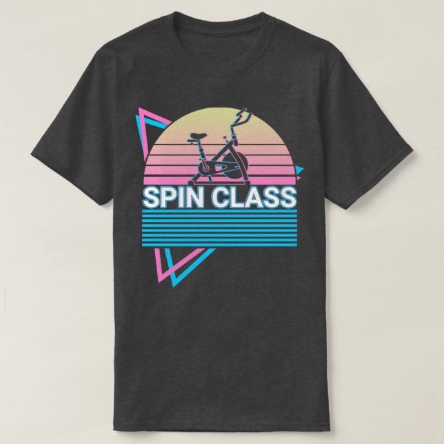 Retro för centrifugeringsklass t shirt (Design framsida)
