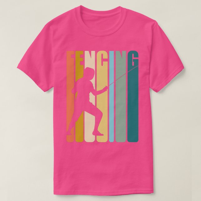 Retro för fänkning (1) t shirt (Design framsida)