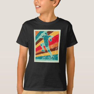 Retro för handbollsspelare t shirt