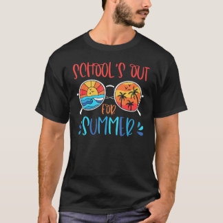 Retro förra Skolor-dagen ut för sommartid T Shirt