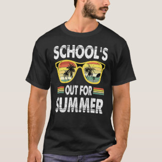 Retro förra Skolor-dagen ut för sommartid T Shirt