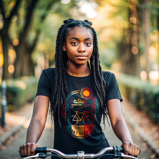 Retro Fort Desoto Bike Trail T Shirt (Skapare uppladdad)