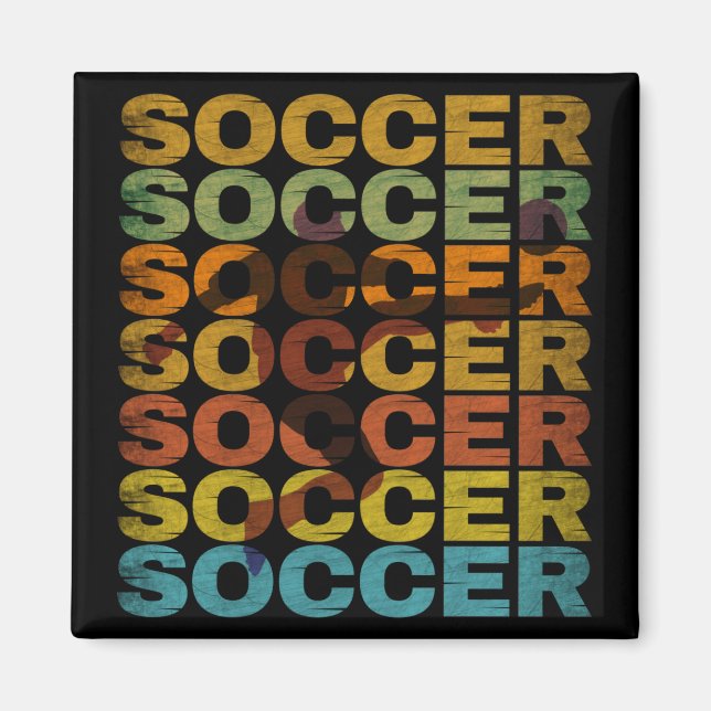 RETRO FOTBOLL MAGNET (Framsidan)
