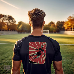 Retro fotboll Soccer Header Glory T Shirt