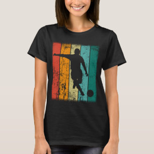Retro-fotbollsspelare T Shirt