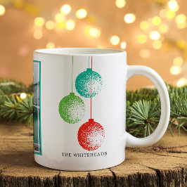 Retro-foto för ornament kaffemugg