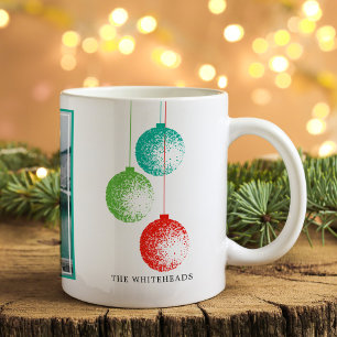 Retro-foto för ornament kaffemugg