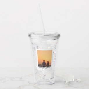 Retro-fotoparvänner namn anpassningsbar take away mugg