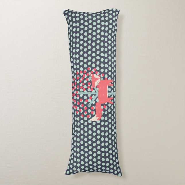 Retro Fox Kroppskudde (Framsidan Vertikal)