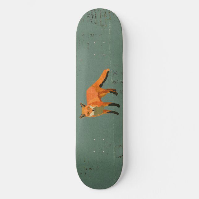 Retro Fox Skateboard (Framsida)