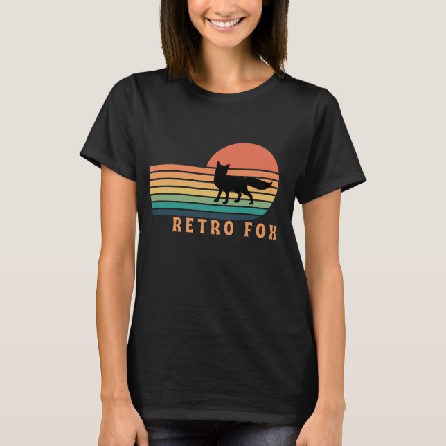 Retro Fox T Shirt (Framsida)