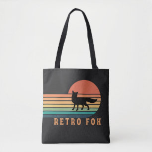 Retro Fox Tygkasse