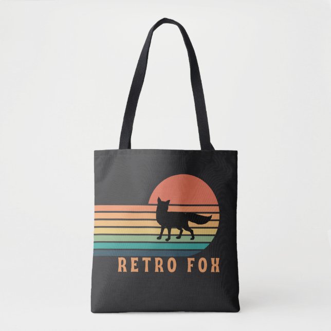 Retro Fox Tygkasse (Framsida)