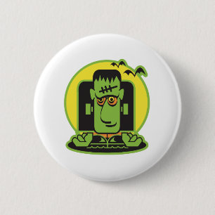 retro Frankenstein-design Knapp