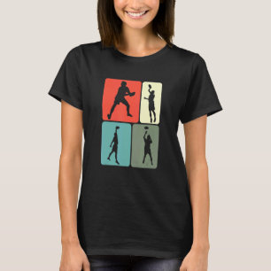 Retro Frisbee Ultimate Frisbee Player-disksport T Shirt