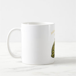 Retro Frog Minimal Effort White Mug Kaffemugg
