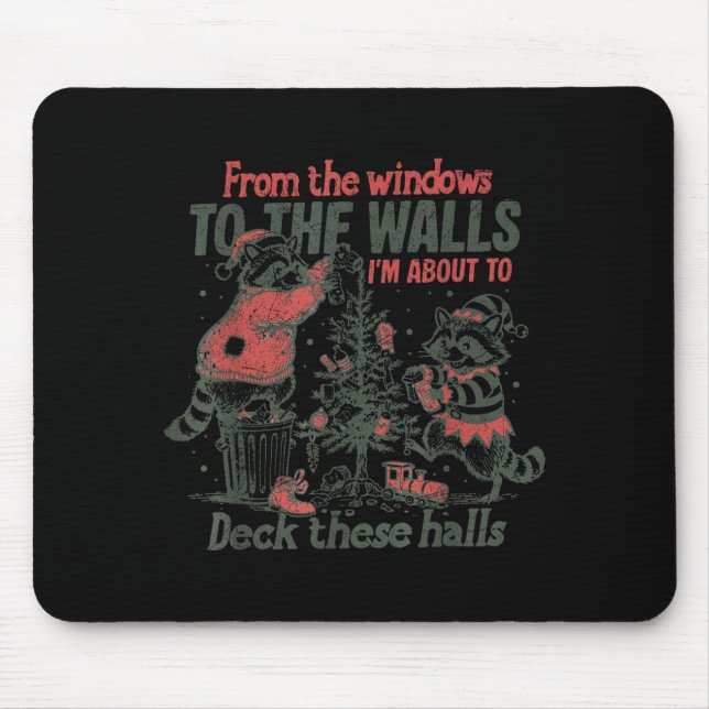 Retro From The Windows To The Walls Funny Raccoon  Musmatta (Framsidan)