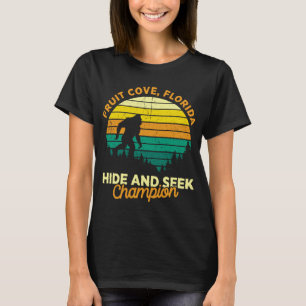 Retro Fruit Cove, Florida Big foot Souvenir T Shirt
