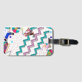 Retro-Funky Bagagebricka