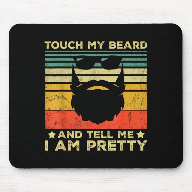 Retro Funny Beard Quote Gift For Bearded Men And L Musmatta (Framsidan)