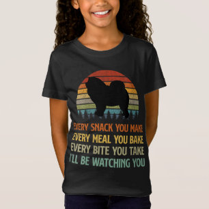 Retro Funny Chow Chow Hund älskare Owner Women Gir T Shirt