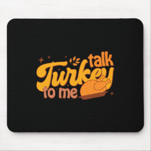 Retro Funny Fall Autumn Thanksgiving Cute Talk Tur Musmatta