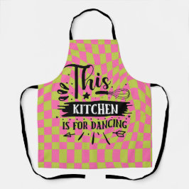 Retro Funny Grönt för Rosa av kökssäkring