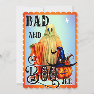 Retro Funny Halloween-kort