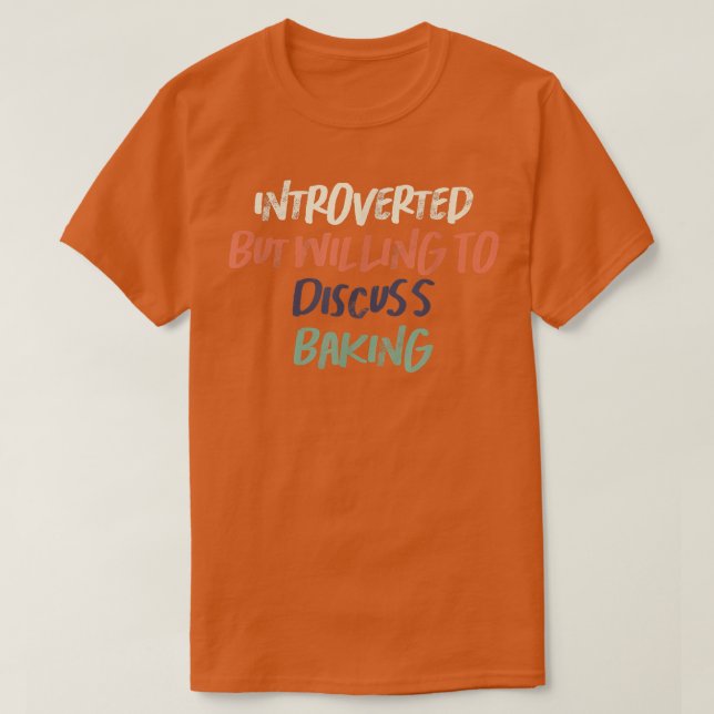 Retro Funny introducerade men vill diskutera baksl T Shirt (Design framsida)