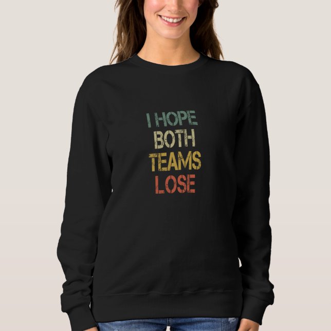 Retro Funny Iports Jag hoppas att båda grupperna f T Shirt (Framsida)