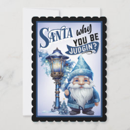 Retro Funny jul Tack Kort