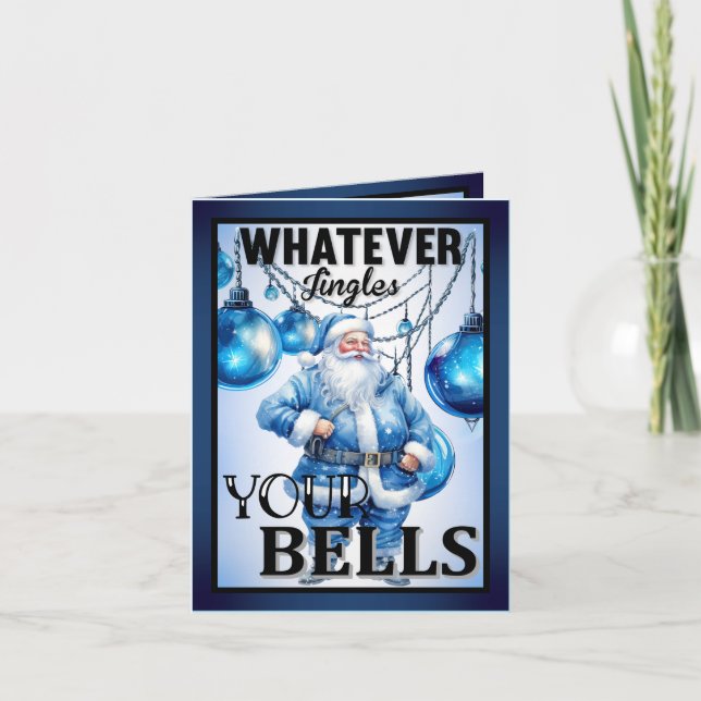 Retro Funny juljul Tack Kort (Framsida)