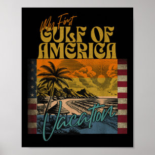 Retro Funny Min första Bukt i Amerika-vaccinatione Poster