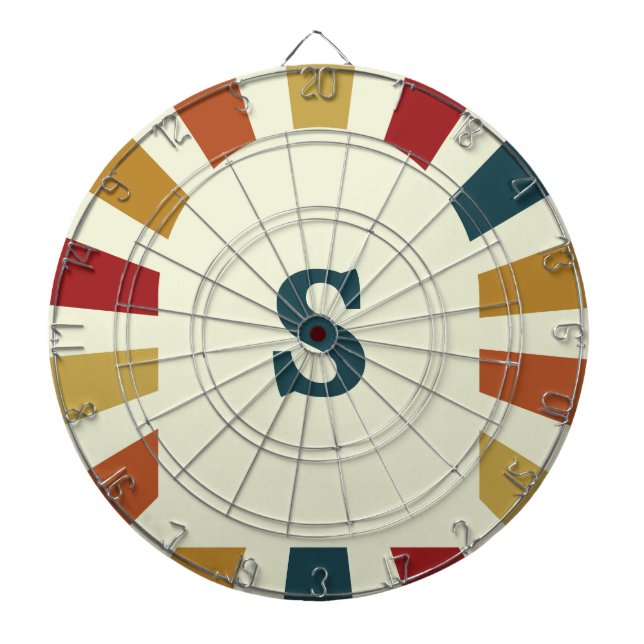 Retro Funny Pappa Jokes Fars dag-gåva till pappa Darttavla (Framsidan)