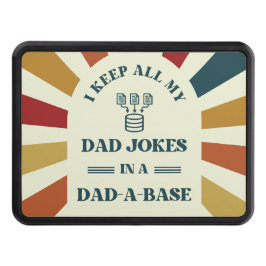 Retro Funny Pappa Jokes Fars dag-gåva till pappa Dragkroksskydd