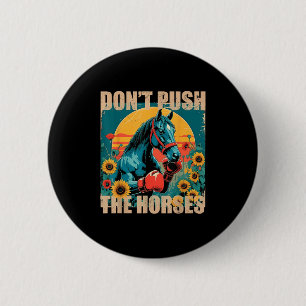 Retro Funny Push inte töms notan Sarcas Knapp