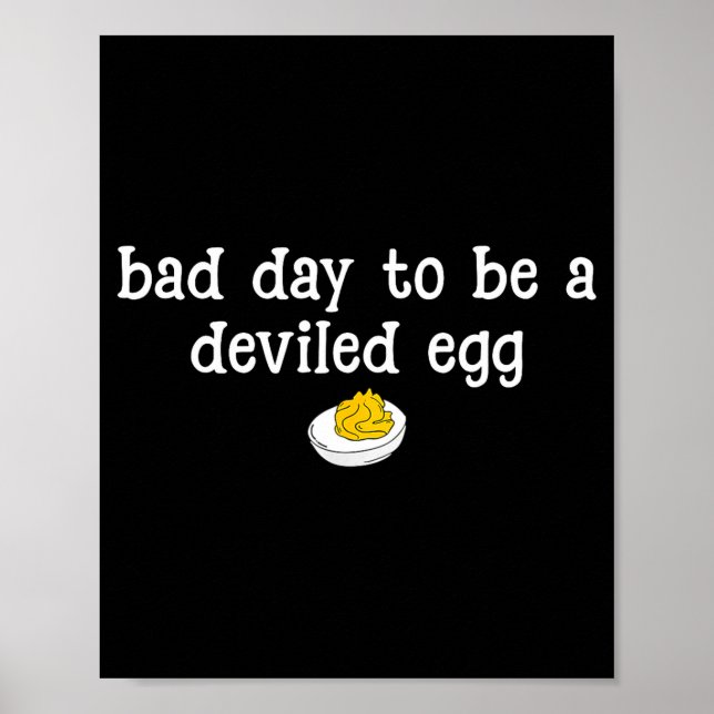 Retro Funny Thanksgiving Dinner Bad Day To Be A De Poster (Framsidan)