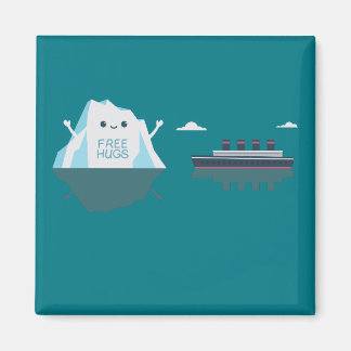Retro Funny Titanic Iceberg 1912 Cruis Vessel Magnet