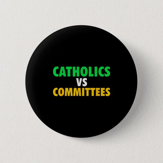 Retro Funny Trendy Sarcastic Saying Catholics Vs C Knapp (Framsida)