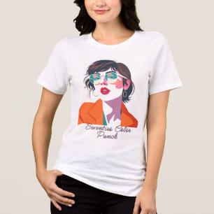 Retro-future-Chic: 70:s inspirerade arv T Shirt