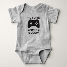 Retro Future Gaming Buddy Bodydräkt Baby Gift