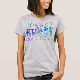 Retro Future Nurse Life For Registered Nurse T Shirt