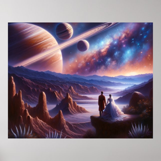 Retro Futurismus Poster (Framsidan)