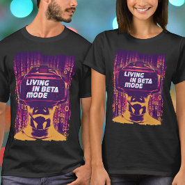 Retro-Futuristiska-fil-filtret Cyberpunk T Shirt