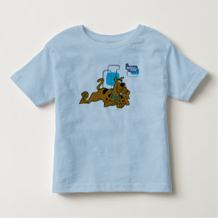 Retro-fyrkanter Scooby-Doo Ljuger ned T Shirt