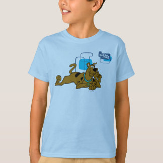 Retro-fyrkanter Scooby-Doo Ljuger ned Tee Shirt