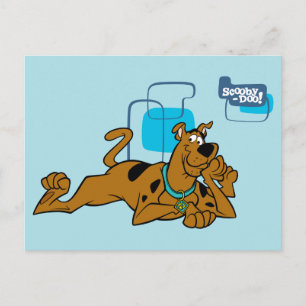 Retro-fyrkanter Scooby-Doo Ljuger ned Vykort