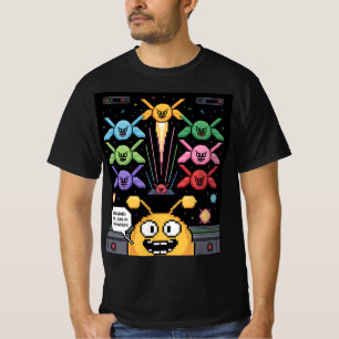 Retro Galaga Galagans T-Shirt - Tro på Forma