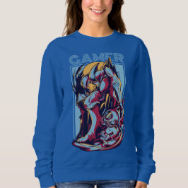 Retro Gamer Alien Monster Vintage Arcade Graphic T Shirt