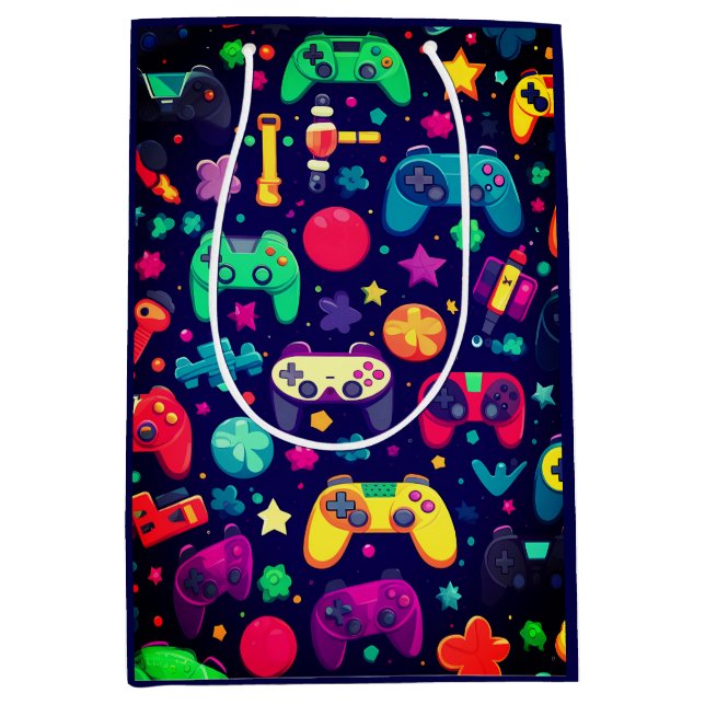 Retro Gamer Arcade Gift Bag (Framsidan)